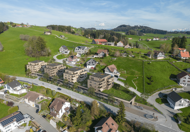 NEUBAU - EG-Wohnung mit Sicht ins Grüne (2)