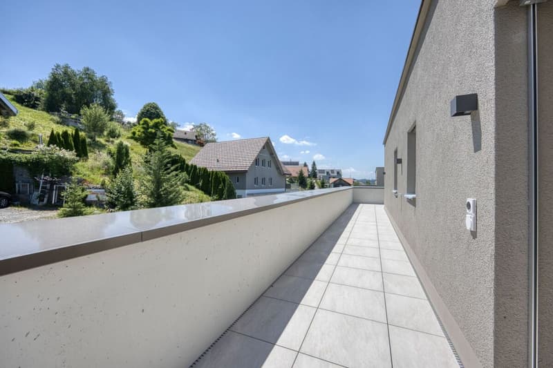 NEUBAU - Exklusive 4.5-Zimmer-Attikawohnung mit grosszügiger Terrasse und traumhafter Aussicht (9)