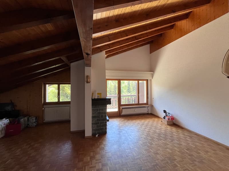 Petit-Vallon B, studio, combles (7)