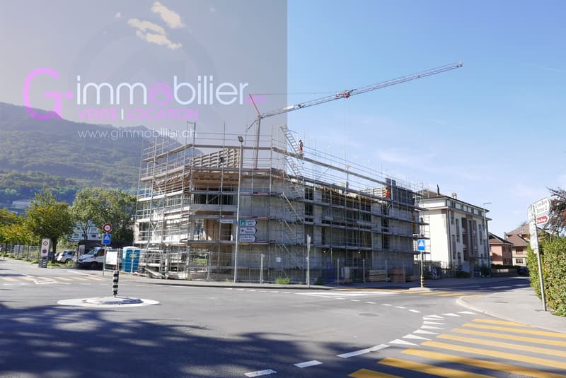Monthey- nouvelle construction - 4.5 pièces de 121m2 au 2ème étage (5)