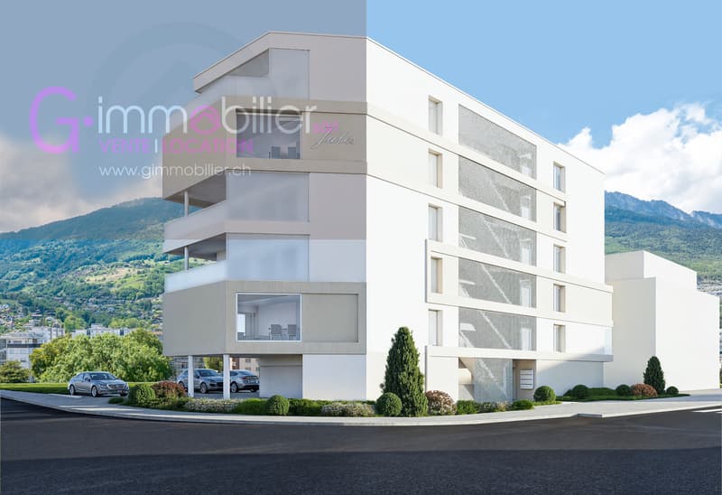Monthey - new construction - 4.5 rooms of 121m2 on the 2nd floor (5)