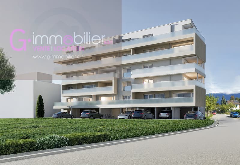 For sale in Monthey, 3.5 rooms of 104m2 on the 1st floor (2)