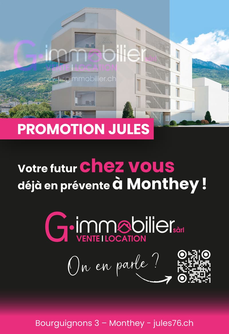 For sale in Monthey, 3.5 rooms of 104m2 on the 1st floor (13)