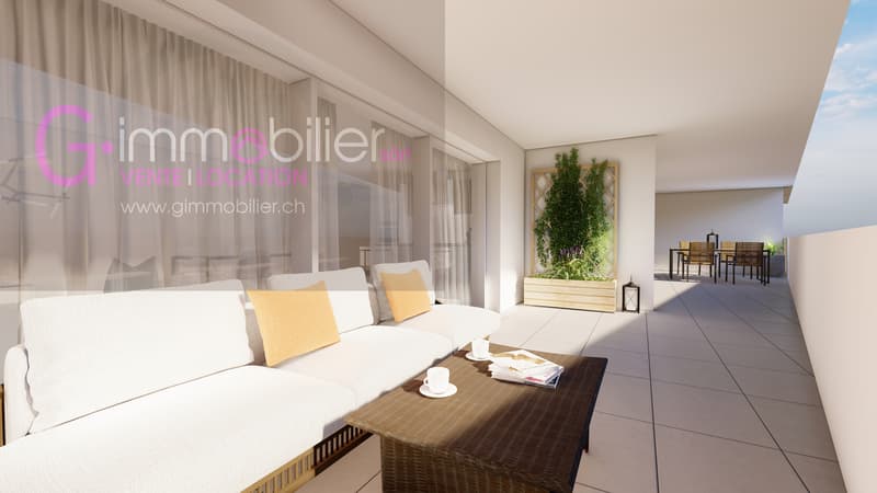 New construction in Monthey - Contemporary apartments in the heart of the station district (2)