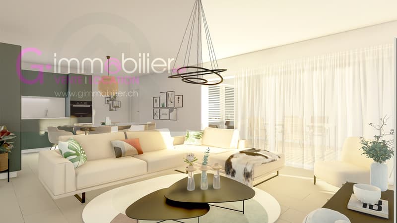New construction in Monthey - Contemporary apartments in the heart of the station quarter (3)