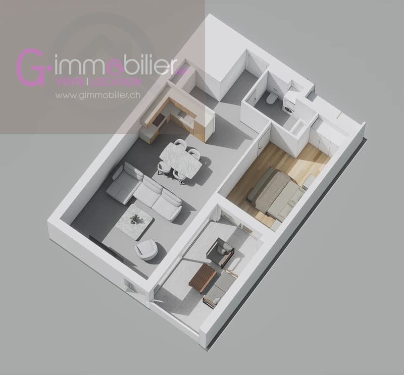 New construction in Monthey - Contemporary apartments in the heart of the Sous Gare neighborhood (5)