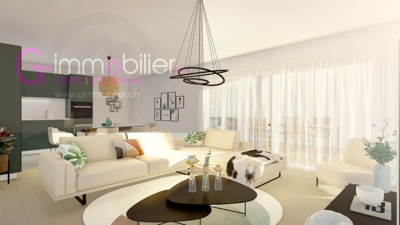 New construction in Monthey - Contemporary apartments in the heart of the Sous Gare neighborhood (1)