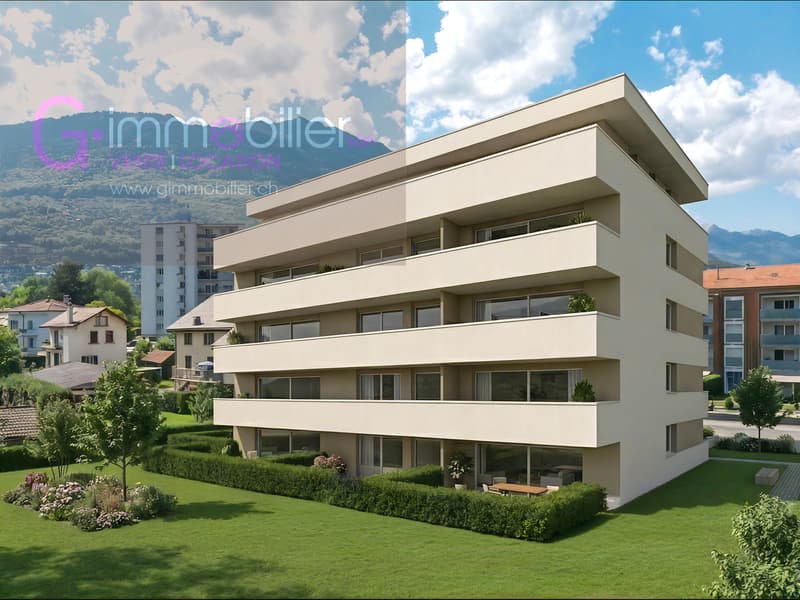 New construction in Monthey - Contemporary apartments in the heart of the Sous Gare neighborhood (3)