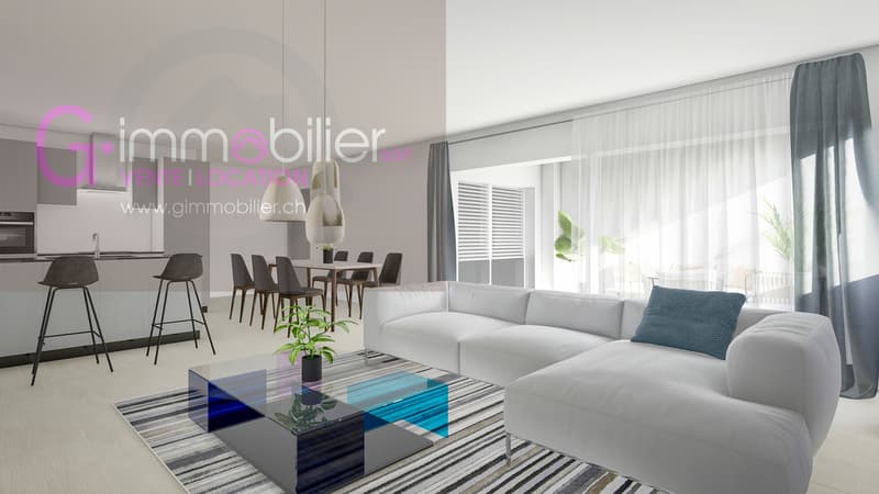 New construction in Monthey - Contemporary apartments in the heart of the Sous Gare neighborhood (2)
