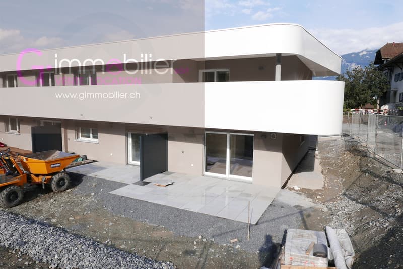 A louer Duplex 2,5 pièces neuf de 86m2 avec jardin privatif de 75m2 (2)