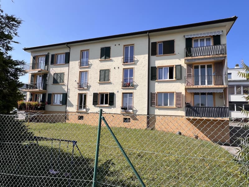 Renovated apartment with magnificent view of the lake and the Alps (8)