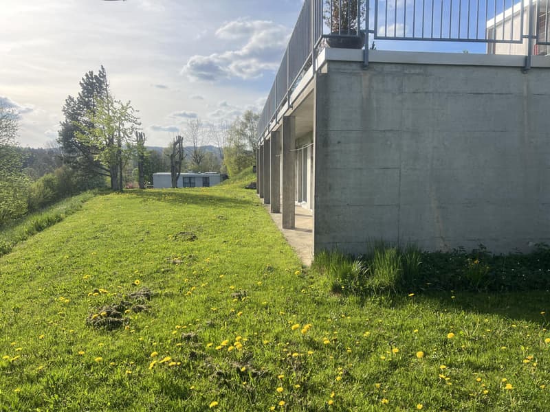 Bella villa con terrazza e giardino contemporaneo orientato a sud-ovest (6)
