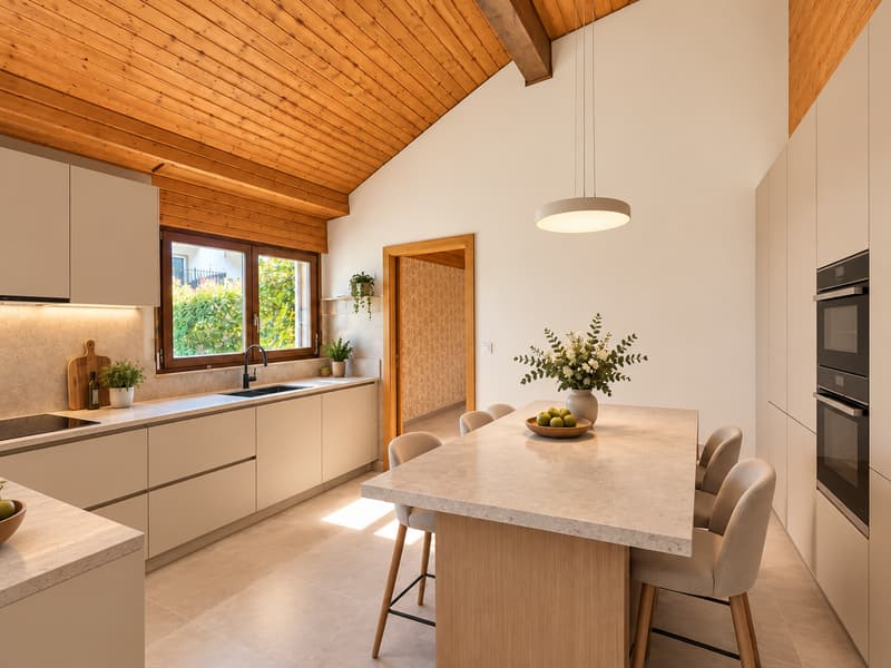 Charmante maison individuelle avec grand jardin dans un environnement verdoyant à Boudry (9)