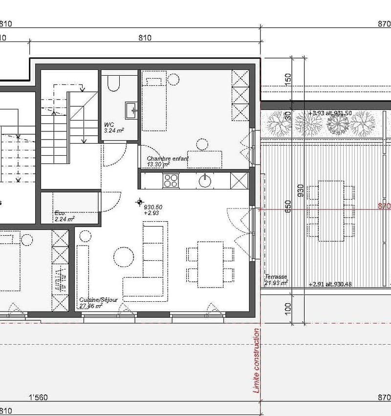 Ayent villa with 4.5-room duplex and panoramic view (3)