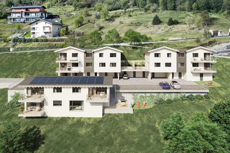 Ayent villa with 4.5-room duplex and panoramic view (4)