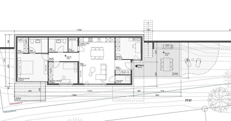 Ayent 4.5 rooms on the ground floor (4)