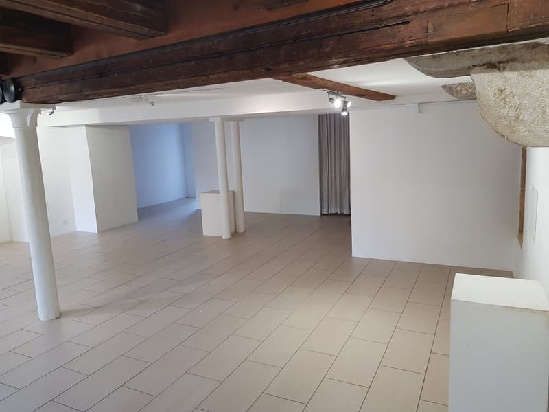 Platz der Kollegialkirche, Valangin - Gewerbefläche zu vermieten auf 2 Ebenen (2)