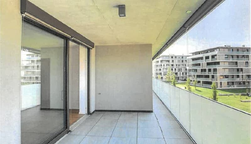 Appartement résidence contemporaine - Grand balcon 180 ° - 6.5 pièces -  2 places de parc intérieures incluses - Bulle (1)