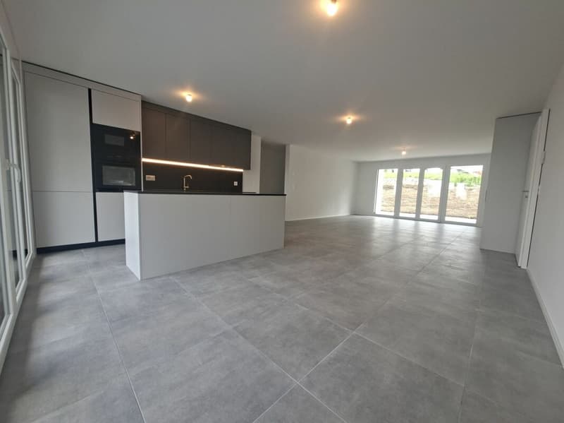 Appartement neuf de 3.5 pièces au rez-de-chaussée étage à Farvagny (2)