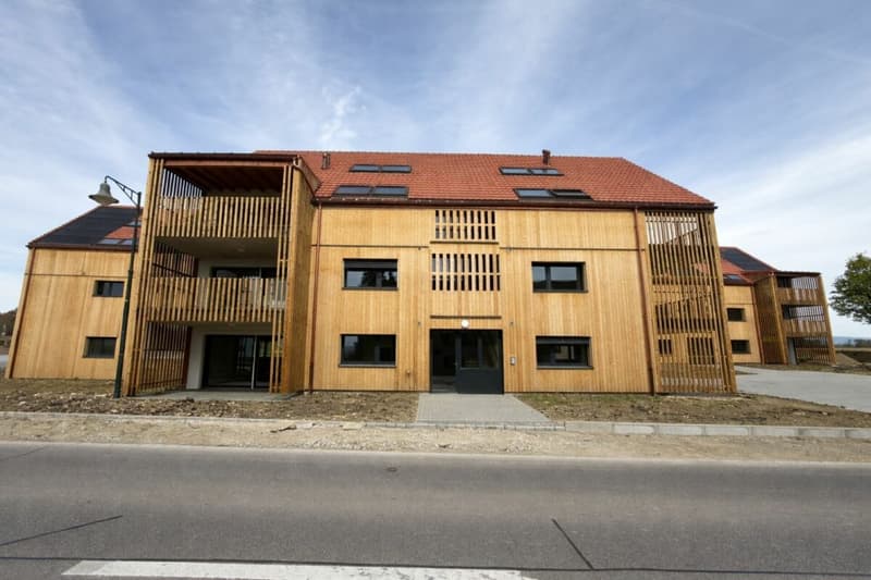 Erstes Mietzahlung angeboten! 2,5-Zimmer-Wohnung im 1. Stock in Siselen (10)