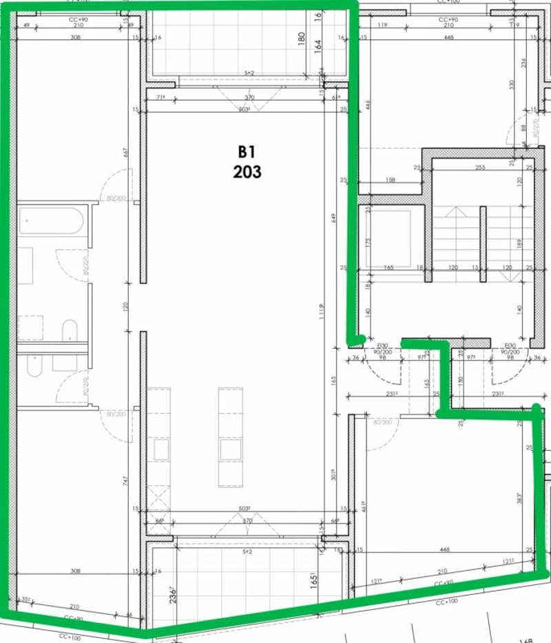 Appartement neuf de 4.5 pièces au 1er étage à Farvagny (14)