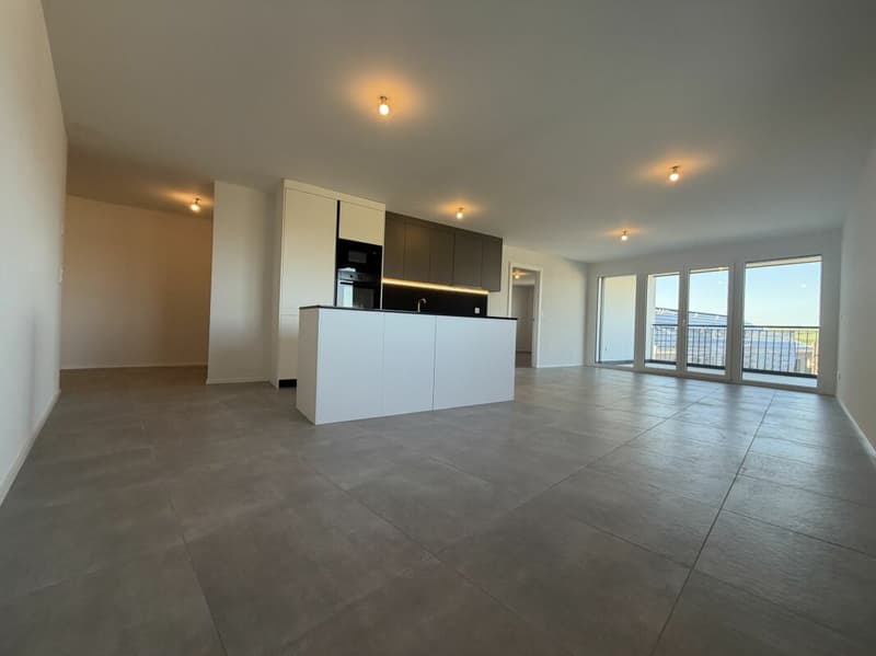 Appartement neuf de 3.5 pièces au rez-de-chaussée à Farvagny (1)
