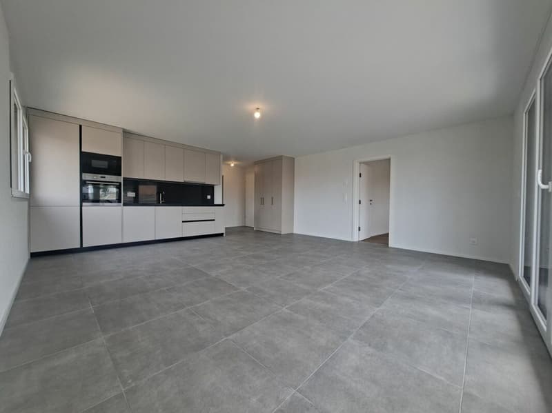Appartement neuf de 3.5 pièces au rez-de-chaussée à Farvagny (1)