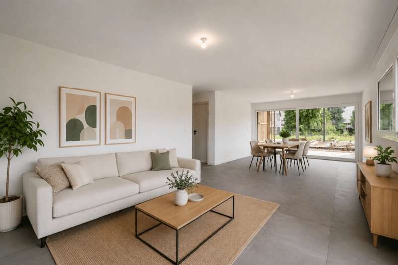 Appartement 3,5 pièces au rez-de-chaussée à Siselen (1)