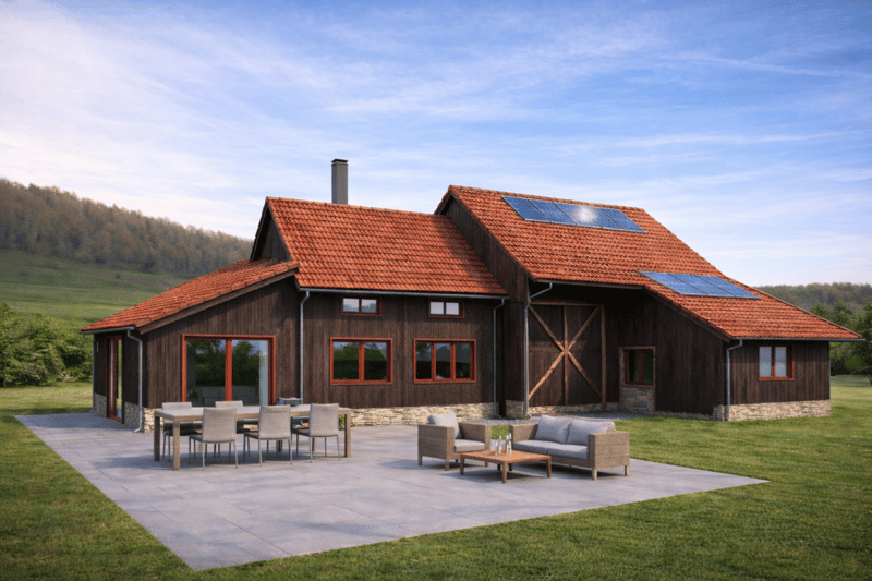 Ferme à rénover, avec habitation et rural équestre (2)