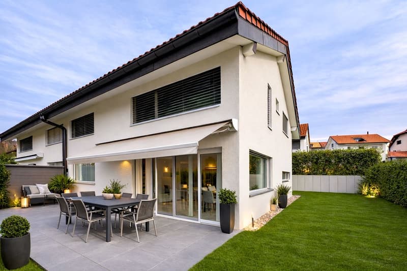 La maison et son jardin