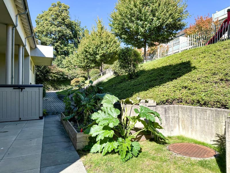 Schönes Familienapartment mit Balkon-Garten und freier Aussicht (9)