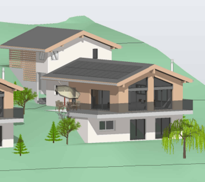 Nouvelle construction de 2 villas familiales avec garage (2)