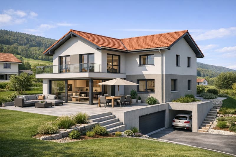 2123 St-Sulpice/NE Last family villa on a 757 m2 plot of land with utilities and building permit (1)