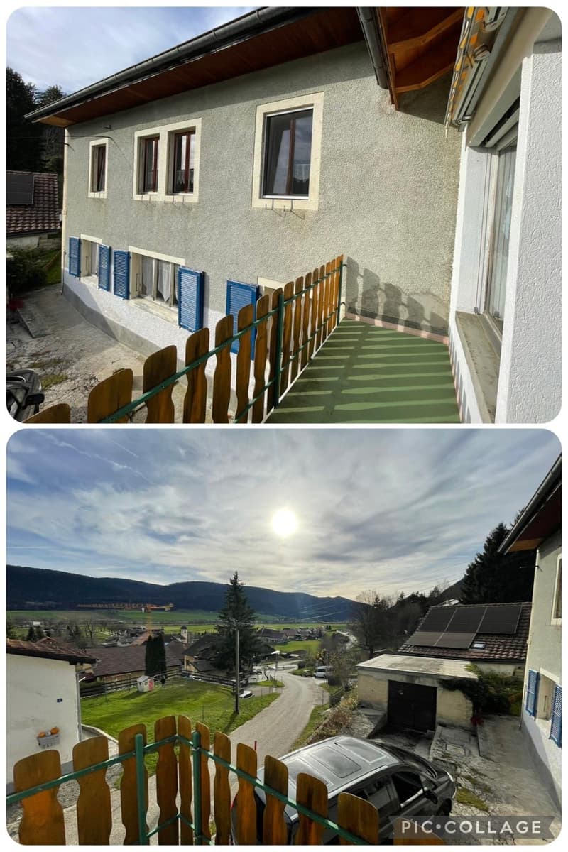 2113 Boveresse/NE Sale of a large village house with 2 apartments and 2 garages (4)