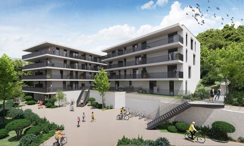 2108 Couvet/NE Neues "Le Pontet" / Neue Wohnungen in PPE 2,5 - 3,5 - 4,5 mit Balkon und Terrasse (1)