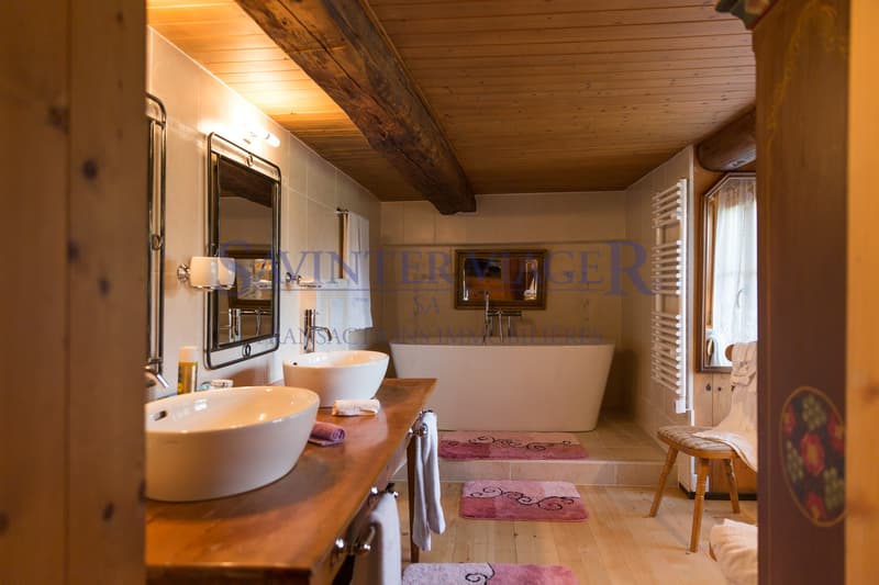 Val-d'Illiez, Pour les amoureux de la nature, superbe chalet en viager (12)