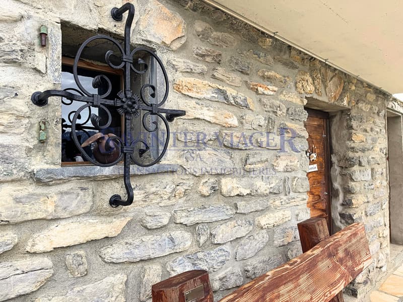 Savièse, Chalet rustique avec une magnifique vue - Viager occupé (7)