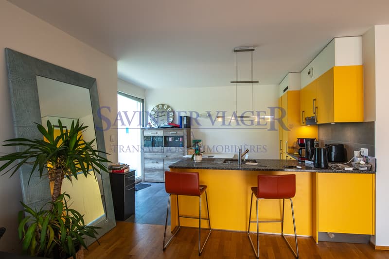 Carouge - Élégant 3 pièces avec vaste balcon et vue dégagée (8)