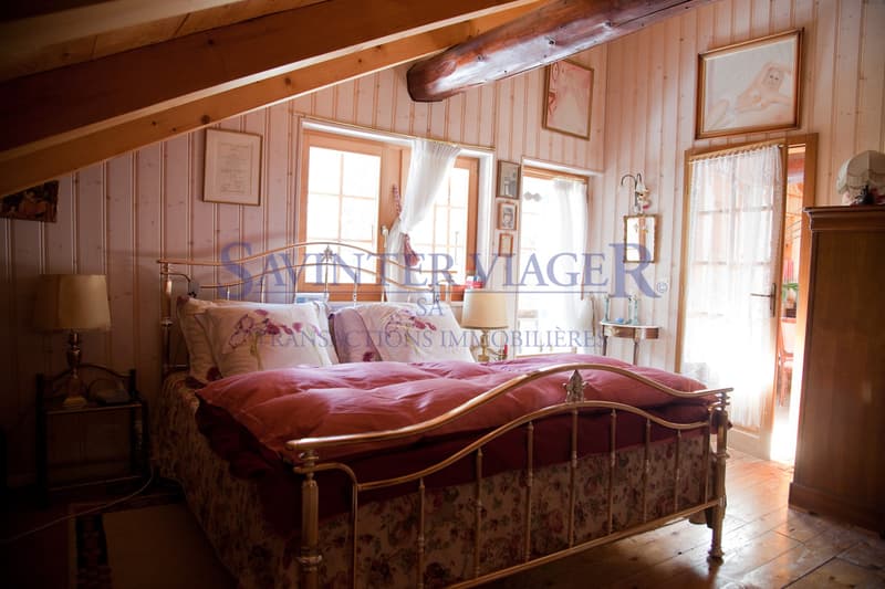 Val-d'Illiez, Pour les amoureux de la nature, superbe chalet en viager (9)