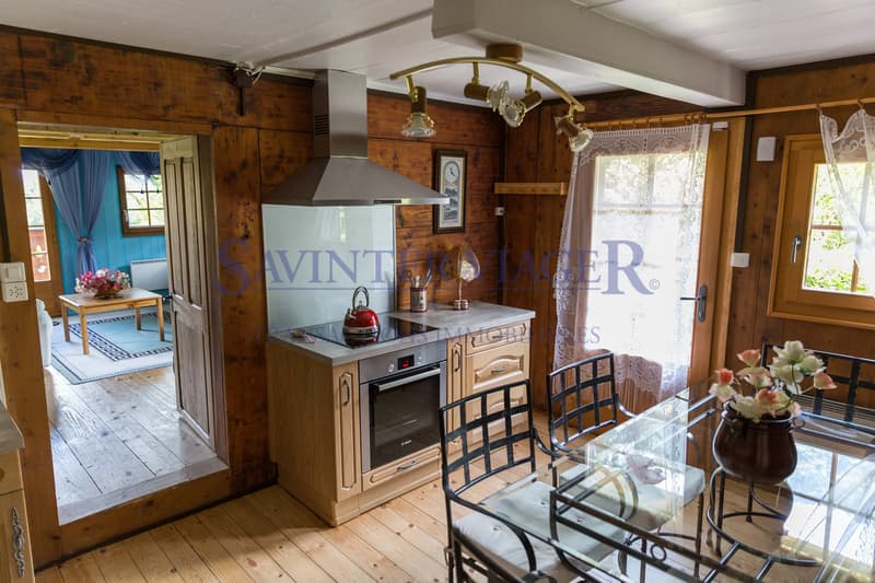 Val-d'Illiez, Pour les amoureux de la nature, superbe chalet en viager (5)