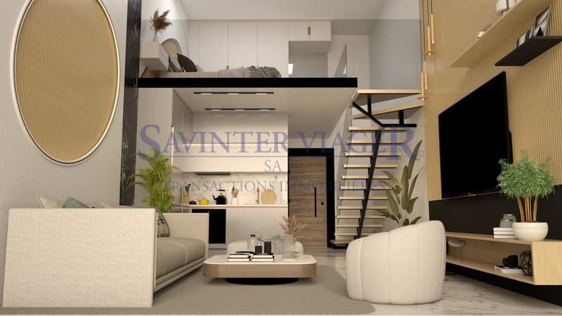 Appartement Loft T2 dans un complexe résidentiel à Chypre du Nord (2)