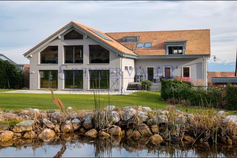 Maison 890 m² habitables, 12+ pièces, terrain 4'300 m² - Transformable en 3 appartements - Montricher (VD) (11)