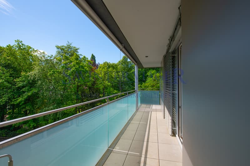 Carouge - Élégant 3 pièces avec vaste balcon et vue dégagée (11)