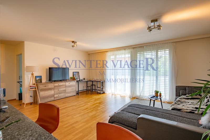 Carouge - Élégant 3 pièces avec vaste balcon et vue dégagée (3)