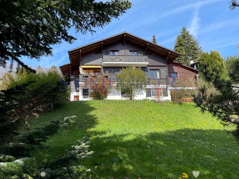 VIAGER. Châtel-St-Denis, Appartement au calme, jardin PPE 2034m2 (3)