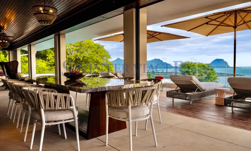 Villa ultra-luxueuse, vue panoramique, Black River, Ile Maurice (2)