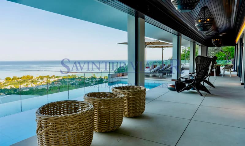 Villa ultra-luxueuse, vue panoramique, Black River, Ile Maurice (11)
