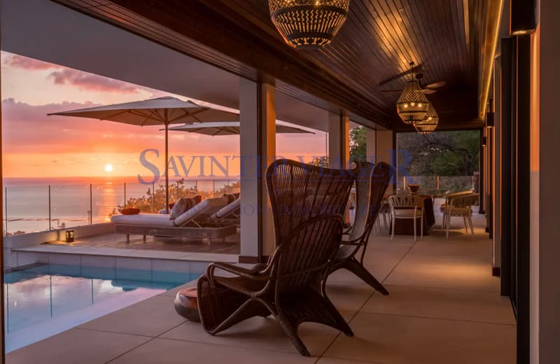 Villa ultra-luxueuse, vue panoramique, Black River, Ile Maurice (1)