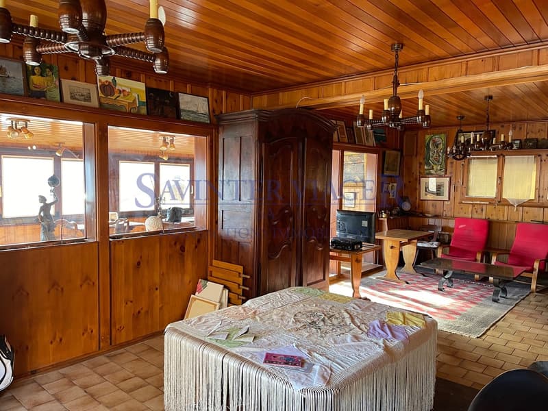 Chalet dominant la vallée en viager (10)