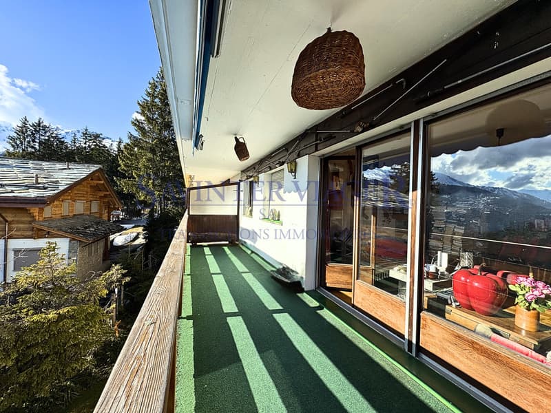 Magnifique vue. Crans-Montana. Viager Occupé. (10)